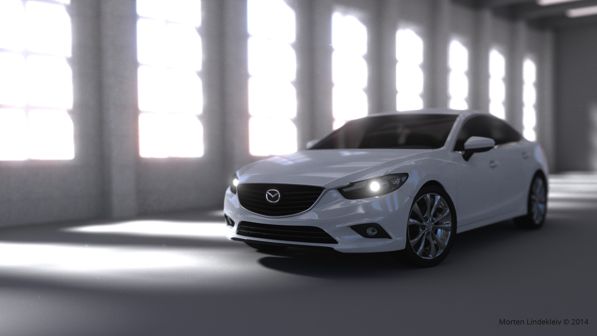 Mazda 6 White Pearl